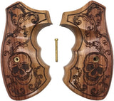 handicraftgrips COW14## New Colt D Frame Long Square Butt Revolver Grips for guns made before the early 1960's old Detective Special Police positive Hard wood Handmade Sport Birthday Fathers Gift By