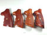 New Rossi Small Frame Square Butt Revolver Grips Checkered Hardwood Handmade #Rsw21
