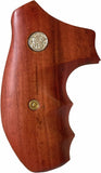 handicraftgrips New Smith & Wesson S&w J Frame Round Butt Bodyguard Grips Smooth Hardwood Handmade #JRW04