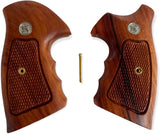 handicraftgrips Nsw39## New Smith & Wesson S&W N Frame Square Butt Grips Silver Medallions Checkered Finger Groove Checkered Hardwood Wood Handcraft Handmade Sport for Men Birthday