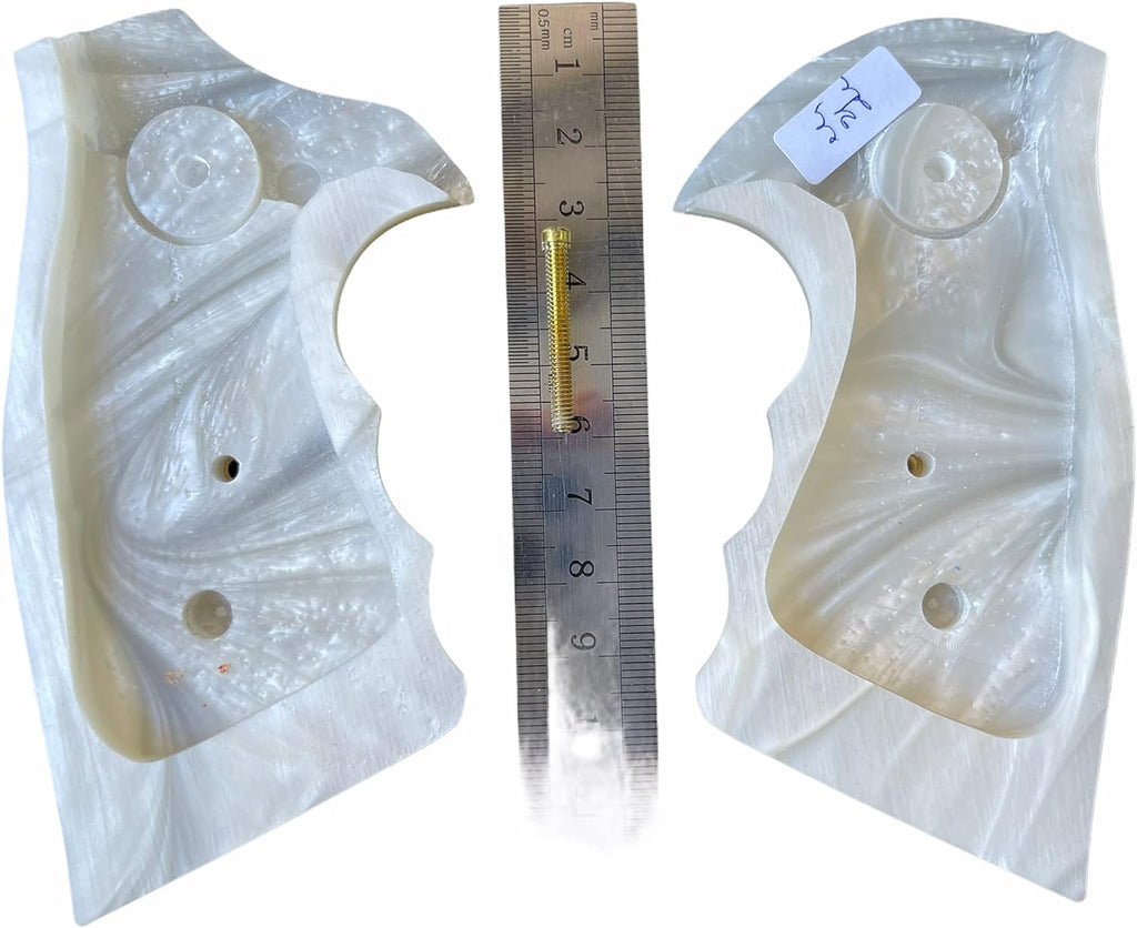 thumbnail image 2 of Smith & Wesson K/l Frame Square Butt Revolver Grips Hardwood Finger Gr... 2 of 14