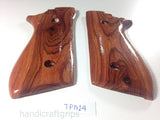 handicraftgrips New Taurus Pt92 Pt99 Pt100 Pt101 with Decocker PT pt 92 99 100 101 Hardwood Wood Smooth Beautiful Grips Handmade Birthday Gift Sport for Men Man #Tpw14