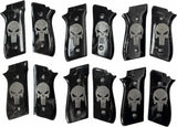 New Taurus Pt92 Pt99 Pt100 Pt101 Decocker PT pt 92 99 100 101 Grips Black Pearl Color Polymer Resin Lazer Skull Handmade Birthday Newyear Sport for Men for him Design Handcraft #Tpr05