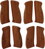 Cfw01 ## New grips Cz75 Cz85 CZ SP-01 CZ 75B 75BD CZ75B 75 B grips Full Size Hard wood Hardwood Checkered Handmade Beautiful Handcraft Sport for Men Birthday Gift by Handicraftgrips