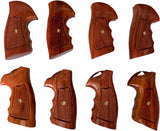 handicraftgrips New Rossi Small Frame Square Butt Revolver Grips Checkered Hardwood Handmade #Rsw09