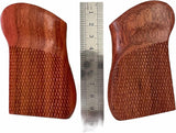 handicraftgrips New Grips for Russian Makarov Wood Hardwood Grip 8 Round Standard Capacity Checkered Finger Groove Handmade #MCW06
