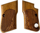 handicraftgrips B9W21## New Beretta 950 950B 950BS .22 Short .25 ACP Cut Out for Safety with Safety Cut Grips Hard Wood Laser Logo Handmade Handcraft Beautiful Gift Birthday Christmas Newyears