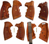 handicraftgrips New Rossi Small Frame Square Butt Revolver Grips Checkered Hardwood Handmade