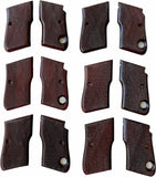 Beretta 950 950B 950BS .22 Short .25 ACP Grips grips Checkered hardwood Cut Out for Safety with safety cut handmade beautiful #B9W01