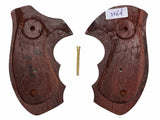 New Grips Rossi small frame round butt grips R352 R461 R462 six shot revolver chambered in .38 Special or .357 Magnum Grips Checkered Hardwood Hard Wood Handmade #RRW04