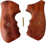New Rossi Small Frame Square Butt Revolver Grips 67 68 69 71 351 511 515 518 720 971 972 Finger Groove Checkered Special Design for Left Hand Hardwood Handmade Birthday Newyear Christmas Gift #RSLW01