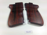 handicraftgrips New Cz 83 82 Cz83 Grips Smooth Hardwood Handmade #C8w03